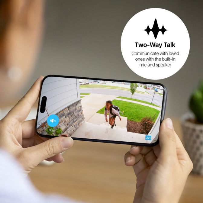 AMLINK 2X 2MP Dual-Lens WiFi Camera Outdoor, Human Detection, Motion-Tracking, w/ 2-Way Audio, Pan/Tilt Wireless IP Camera, NDAA Compliant, 30ft Night Vision, Built in Siren, AL2M-P402W