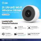 AMLINK 3MP 2K Window Camera