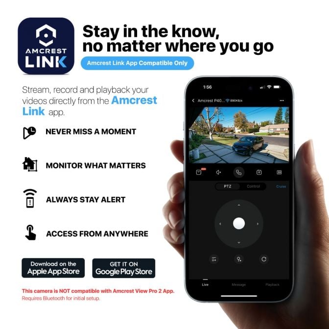 AMLINK 3MP 2K Window Camera